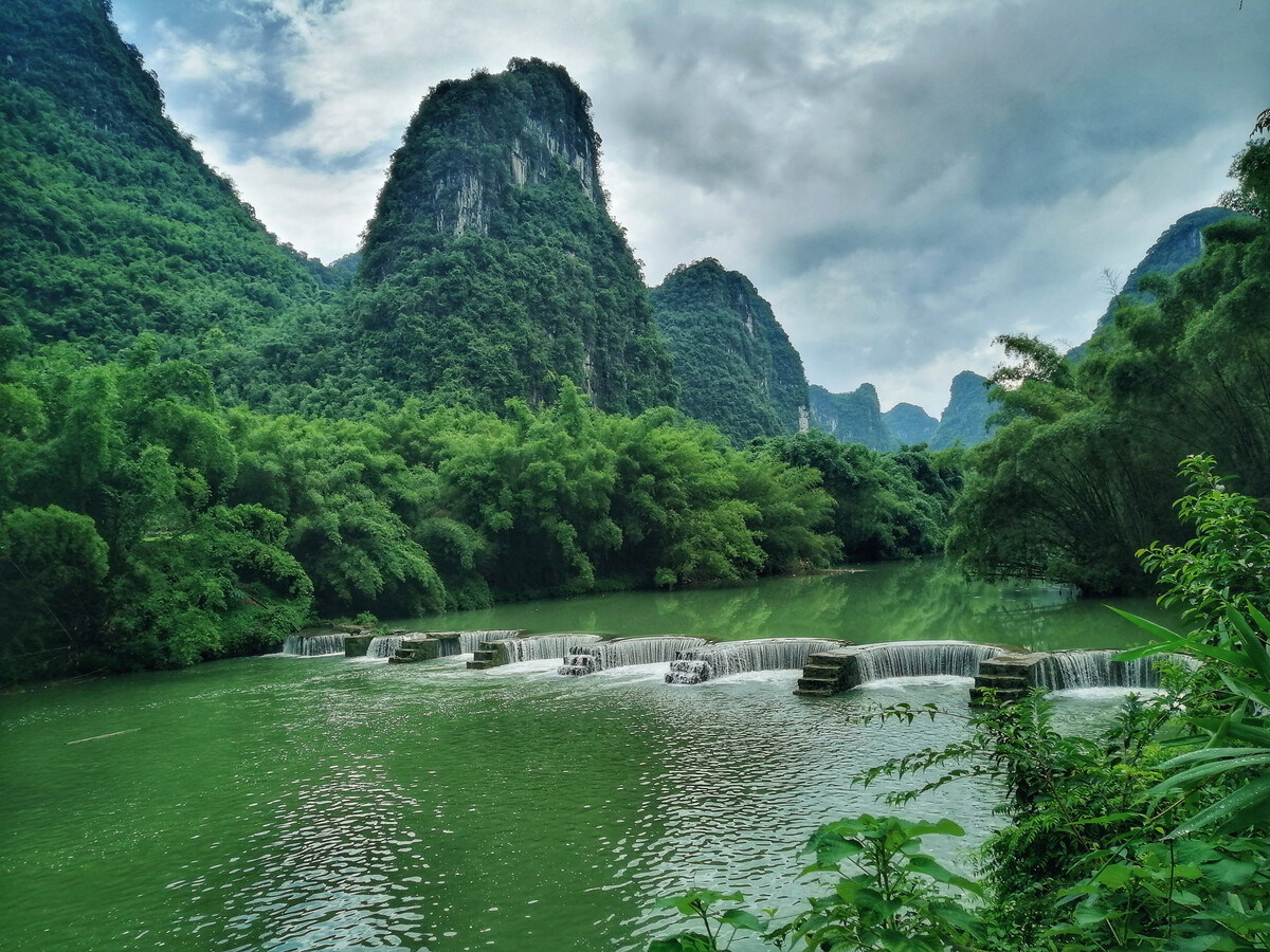 廣西的小桂林,廣西的天門(mén)山